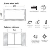 GL sudopera verona 1.5KO bež 1000x500/215 mm | ePonuda.com