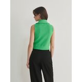 Reserved - Hlače s asimetričnim pojasom - crno | shoptok.hr