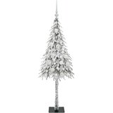  Božićno drvce s 150 LED svjetlima Bijelo 120 cm PE i čelik | shoptok.hr