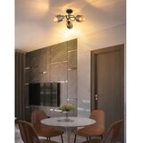 Globo 15560-3DC - Plafonski luster MILLEY 3xE27/40W/230V crna/brončana | Eponuda.com
