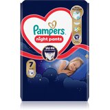 Pampers Night Pants Size 7 jednokratne pelene-gaćice za noć 15+ kg 17 kom Cijene