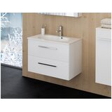 Tboss kopalniška omarica z umivalnikom elka 70 cm, bela viso | Shoptok.si
