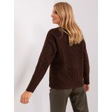 Wool Fashion Italia Sweater-AT-SW-2358.31-dark brown | Shoptok.si