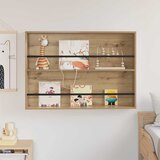  Polica za časopise s policom Umjetnički hrast 100 x 12 x 70 cm | shoptok.hr