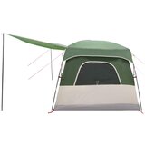  Obiteljski šator s krovom Zelena 380 x 260 x 190 cm Poliester | Eponuda.com