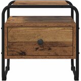  Noćni ormar Staro drvo 40 x 39,5 x 40 cm Konstruirano drvo | Eponuda.ba