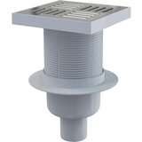 Alcaplast Talni sifon (150 x 150 mm, Ø 50 mm, siva, vertikalna vgradnja) Cene