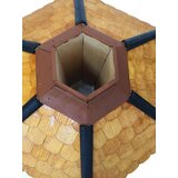  Drvena hranilica za ptice, sa posudom za hranu 40 x 45 x 35 cm | shoptok.hr