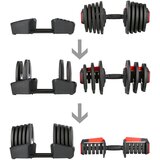  Sgr40 pro set 2u1 bučice 40 kg hms | shoptok.hr