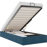  Okvir za krevet bez madraca tamnoplavi 90x200 cm baršunasti | shoptok.hr