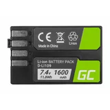 Green cell Baterija D-LI109 za Pentax K30 / K-50 / K-500, 1600 mAh