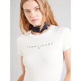 Tommy Jeans Curve Majica mornarska / bela | Shoptok.si