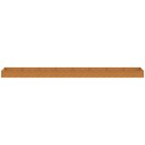  Vrtna visoka greda 770x100x36 cm corten jeklo, (20798594) | Shoptok.si