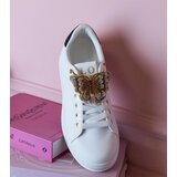 Gemre Black and white sneakers adorned with a butterfly with rhinestones Kariba | shoptok.hr