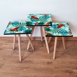 Hanah home Set 3 stočića 3Shp199 Multicolor | ePonuda.com