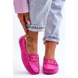 Kesi Women's Fashion Suede Moccasins Pink Rabell Cene