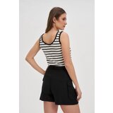 Marisse Black And White Striped Top | ePonuda.com