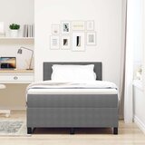  Krevet s oprugom s madracem Siva 120x200 cm Tkanina od kordura | shoptok.hr