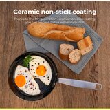  BE Living Tava Essential Black 30 cm troslojni nehrđajući čelik | shoptok.hr