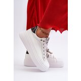 Boto Women's platform sneakers with white embellishments Herbisa | Shoptok.si