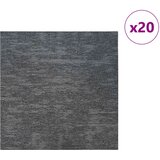  Tepih pločica Sivo Nebo 50 x 50 cm 20 pcs PP i bitumen | shoptok.hr