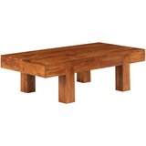 Stolić za kavu 100x50x30 cm bagremovo drvo s premazom boje meda | shoptok.hr