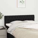  Uzglavlja 2 kom crna 80x7x78/88 cm od tkanine Cijene