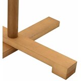  Drveno božićno drvce Smeđa 150 cm Masivno borovo drvo | shoptok.hr