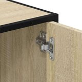 vidaXL Kupaonski ormarić za umivaonik boja hrasta 65x33x60 cm drveni | shoptok.hr