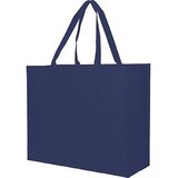  Vrečka nakupovalna lang tote bag 38x42x10cm PROMOCIJA - TEMNO MODRA | Shoptok.si