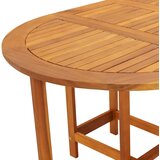 Vrtni stol od masivnog bagremovog drva 130 x 90 x 72 cm | shoptok.hr