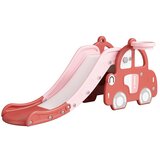 Premium Stil Dečiji tobogan Autić sa košem roze | ePonuda.com