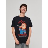 House - Majica kratkih rukava s printom Chucky - Crna | shoptok.hr