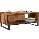 vidaXL Stolić za kavu boja staro drvo 90x50x36,5 cm konstruirano drvo | shoptok.hr