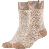 Skechers Nogavice 2PPK Wm Casual Cozy Jacquard Socks Bež Cene