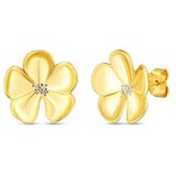 Vuch Ženske naušnice Floret Gold, 13 mm | shoptok.hr