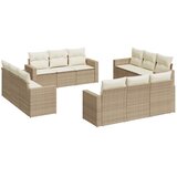  12-dijelni set vrtnih sofa od poliratana s jastucima bež | shoptok.hr
