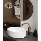KUCHINOX miješalica za umivaonik alanis crna/rose gold l oblika | shoptok.hr