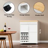 Premier Housewares Od bambusa kolica za posluživanje na kotačima 37x67 cm Harlow – | shoptok.hr