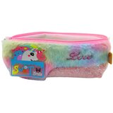  Plush Pencil Case With Unicorn Shiny Elements Unicorn Colorful | shoptok.hr