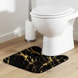Douceur d intérieur Crna/u zlatnoj boji kupaonska prostirka 45x45 cm Aquamarbre – | shoptok.hr