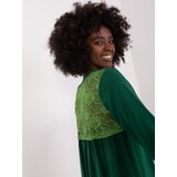 RUE PARIS Dress-RV-SK-7321.70-dark green | shoptok.hr