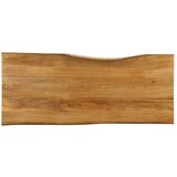 vidaXL Mizna plošča 140x60x3,8 cm naraven rob trden mangov les Cene