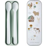 Little dutch set 2 žličk za hranjenje v škatlici little farm | Shoptok.si