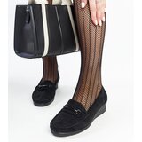 Gemre Black wedge loafers Amela | Shoptok.si