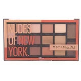 Maybelline nudes of new york paleta senčil 18 g odtenek 010