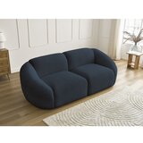 Bobochic Paris Tamno plava sofa od bouclé tkanine 230 cm Tina – | shoptok.hr