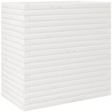 Furnova Vrtno cvetlično korito belo 70x40x68,5 cm trdna borovina, (21921288) | Shoptok.si