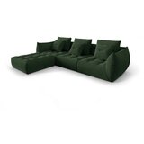 Micadoni Temno zelena kotna sedežna garnitura (s kotom po izbiri) Bloom – Home | Shoptok.si