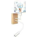 Brilagi LED fleksibilna lampa BOBO WOOD 1xE27/25W/230V + LED/3W hrast/bela/plava/medena Cene
